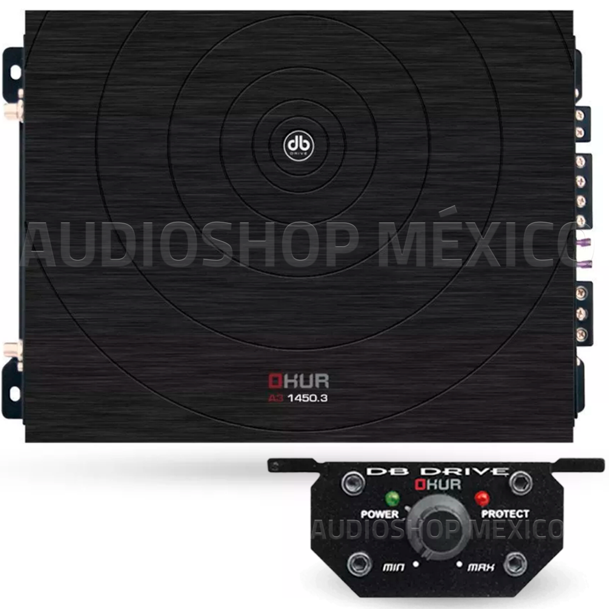 Amplificador 3 Canales DB Drive A3 1450.3 1400 Watts Clase D/AB 4 Ohms