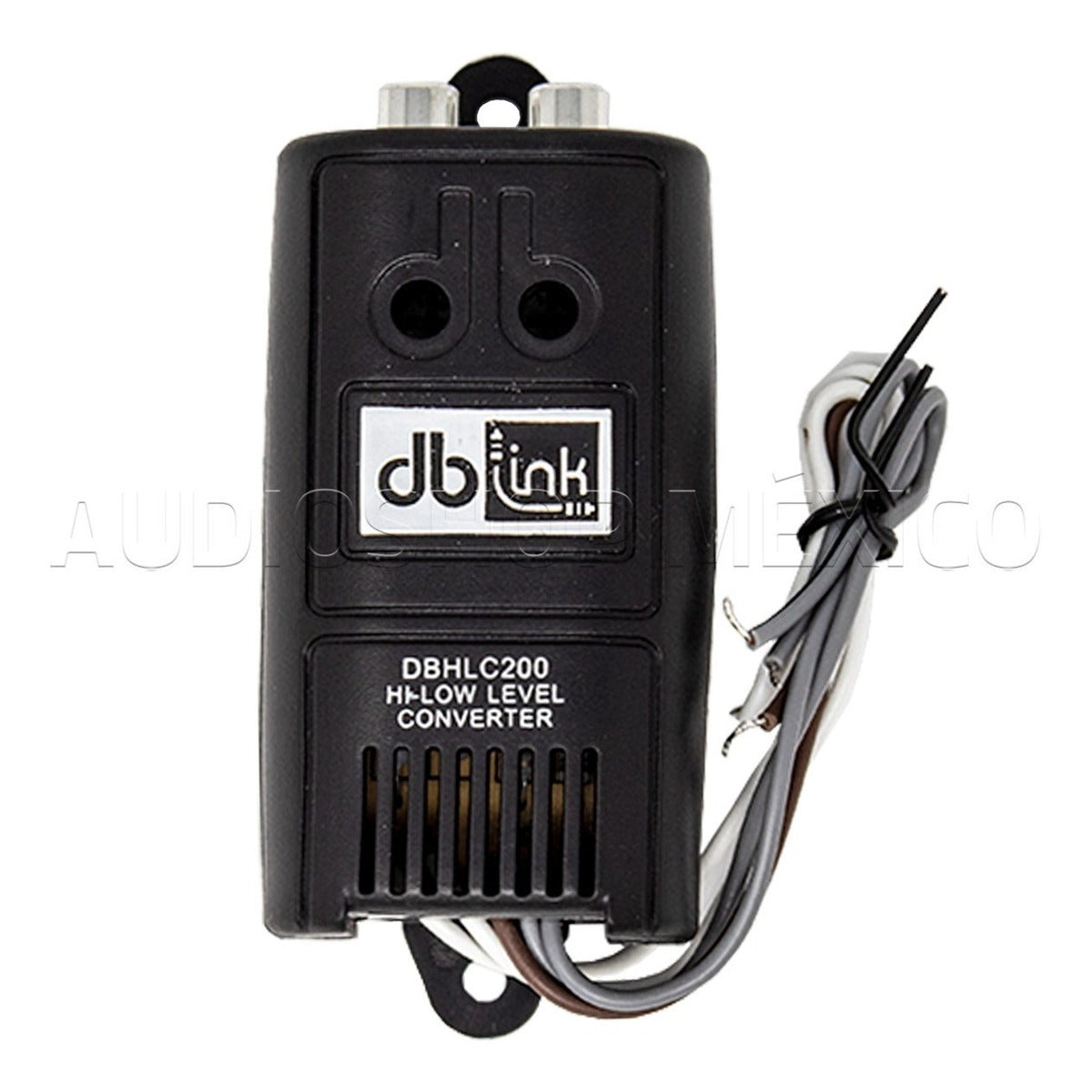 Convertidor de Nivel Alta-Baja DB Link DBHLC200 2 Canales 50 Watts Salidas Estéreo Ajustable