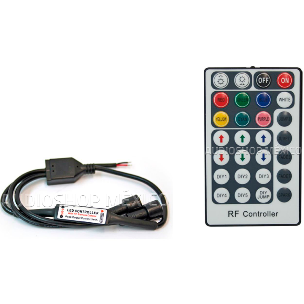 Escritura Cambio Duquesa Controlador LED Inalámbrico para RGB DB Link RGBC-2RF Salida Doble Con – DB  Drive Mexico