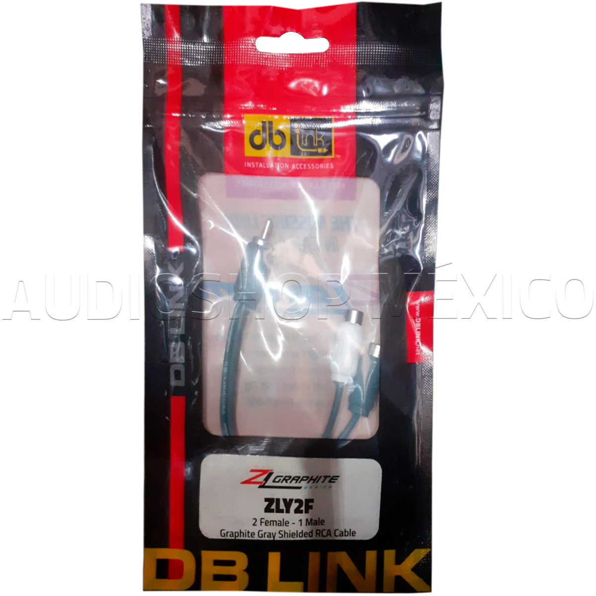 Cable RCA DB Link ZLY2F 2 Hembras 1 Macho Niquelado Libre de oxígeno