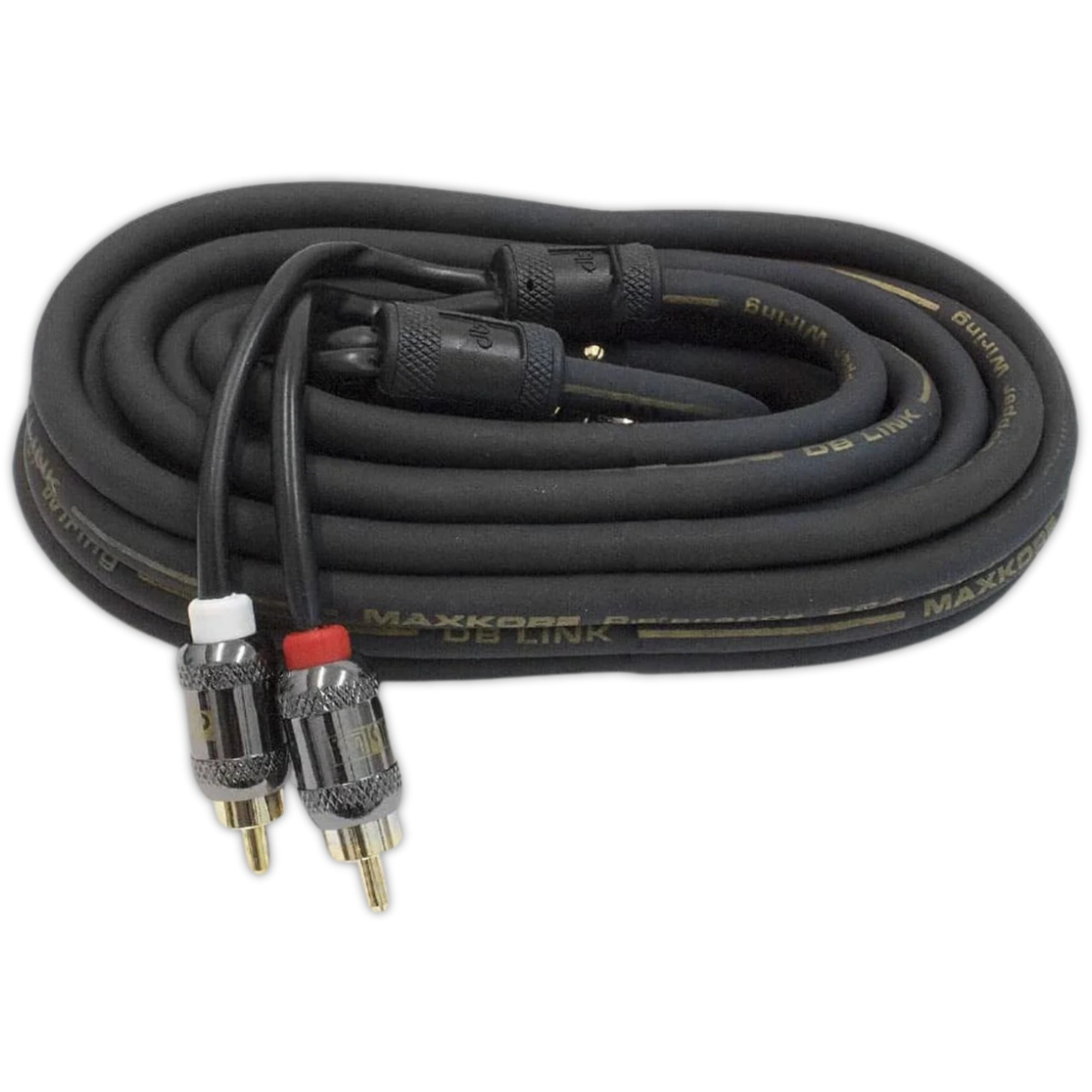 Cable RCA Blindaje Cuádruple DB Link MG1.5 1.5 pies 45.72 cm 100% Cobre Maxkore Series