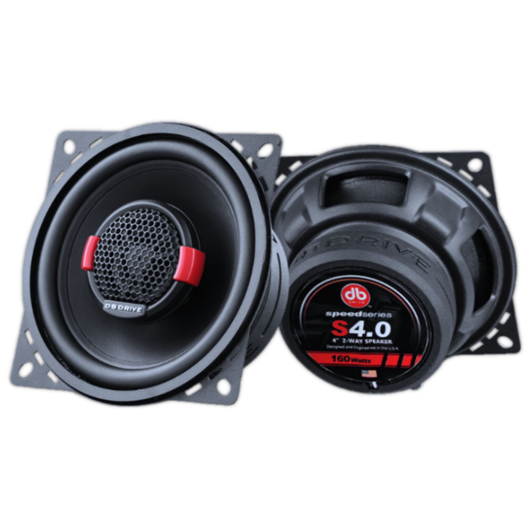 Set de Bocinas Coaxiales DB Drive S4.0 160W 4 PLG