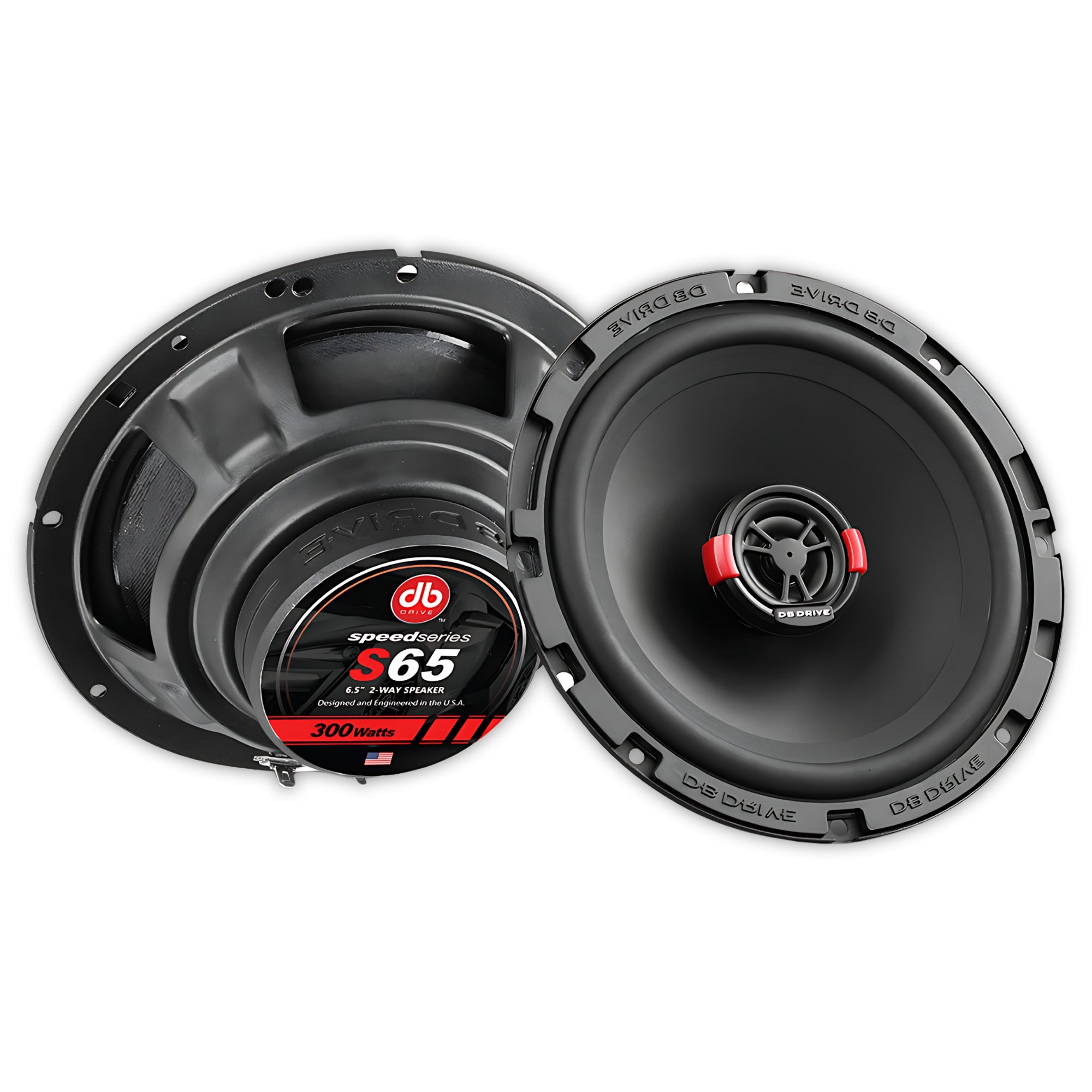 Set de Bocinas Coaxiales DB Drive S65 300 Watts 6.5 Pulgadas 4 Ohms