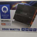 Amplificador Monoblock Quantum Audio QEA2500.1 2500 Watts Clase D 1 Ohm QEA Series