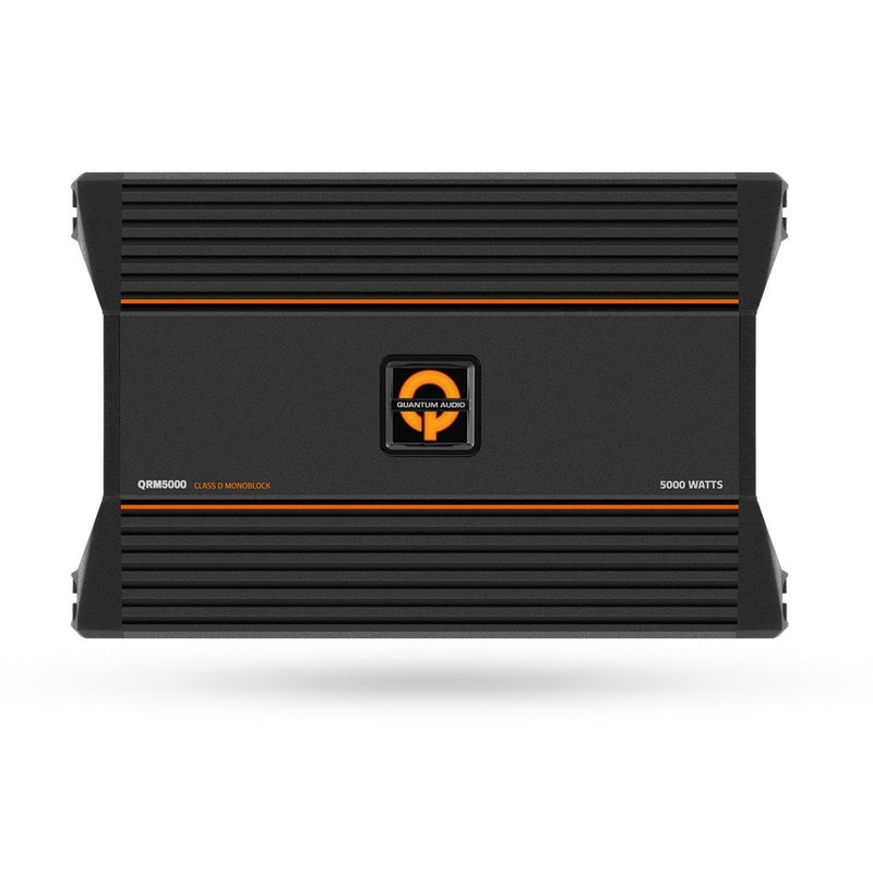 Amplificador Monoblock Quantum Audio QRM5000.1 5000 Watts Clase D 1 Ohm con control de bajos