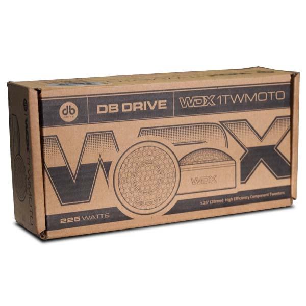 Set de Tweeters DB Drive WDX1TW-MOTO 225 Watts 1.25 Pulgadas 4 Ohms WDX Series