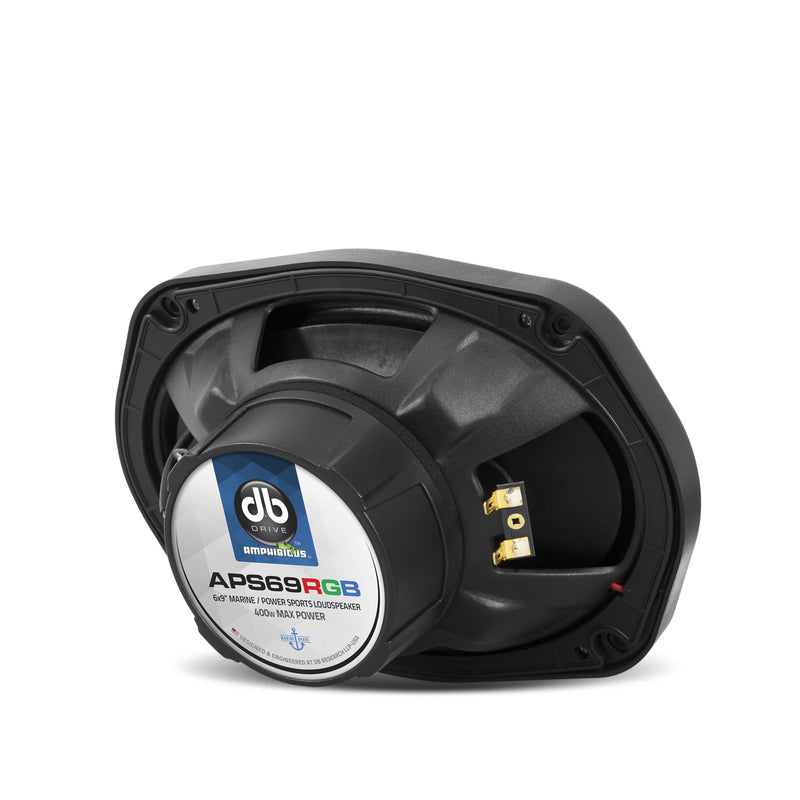 Bocinas Marinas RGB DB Drive APS69RGB 400 Watts 6x9 Pulgadas 4 Ohms 2 Vías Amphibious Series