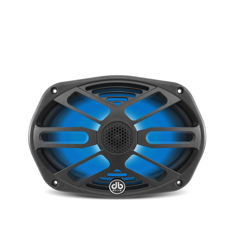 Bocinas Marinas RGB DB Drive APS69RGB 400 Watts 6x9 Pulgadas 4 Ohms 2 Vías Amphibious Series