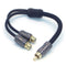 Cable RCA Blindaje Cuádruple DB Link MGY2F 2 Hembra 1 Macho 100% Cobre Maxkore Series