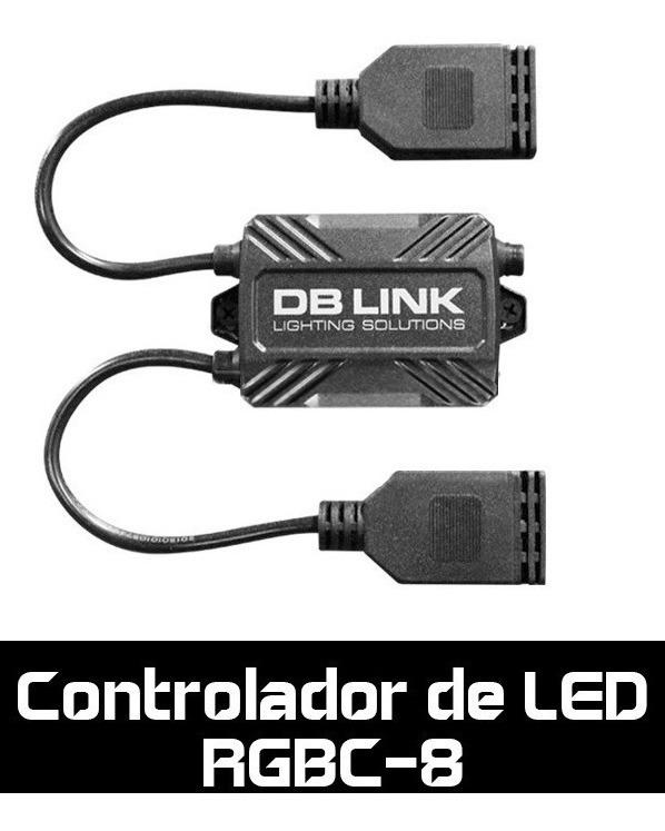 Adaptador de Luz Inalámbrico Bluetooth Marino para RGB DB Link RGBC-8 para Smartphone Android e iOS