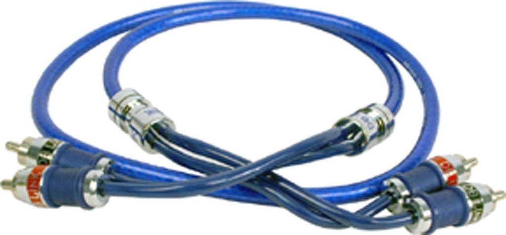 Cable RCA Ultraflexible DB Link SF15 15 pies 4.57 metros niquelada con blindaje de nylon fibra de vidrio