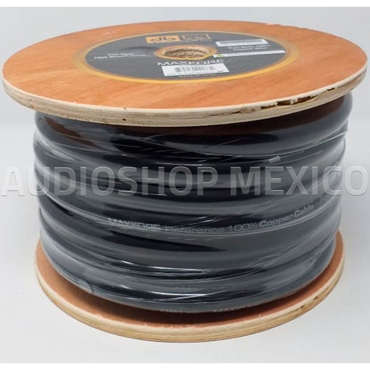 Rollo de Cable Profesional Calibre 0 DB Link MKPW0BK50 50 pies 100% Cobre AWG Color Negro