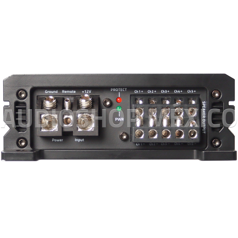 Amplificador Marino 5 Canales DB Drive NEO5v2 2750 Watts Clase D Full Range con controlador de bajos incluido