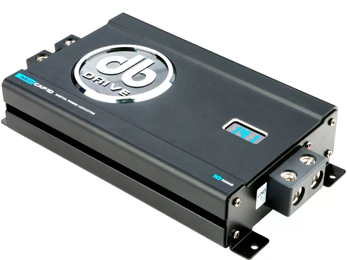 Capacitor Digital DB Drive NEOCAP10 10 Faradios 12-24 Volts Calibres 0 y 4