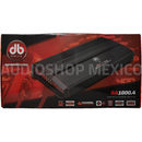 Amplificador 4 Canales DB Drive SA1600.4 1600 Watts Clase AB 2 Ohms Speed Series
