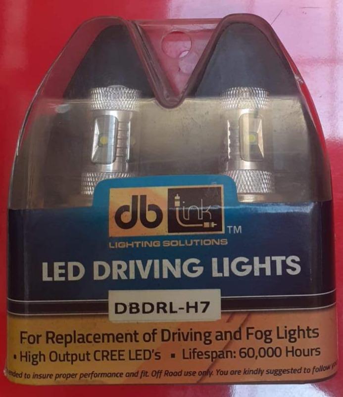 Focos LED CREE DB Link Lighting Solutions DBDRL-H7 12 Volts 30 Watts 6000k