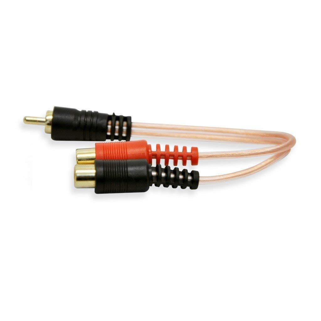 Cable RCA DB Link XLY2FZ 2 Hembra 1 Macho Audio Chapado en Oro
